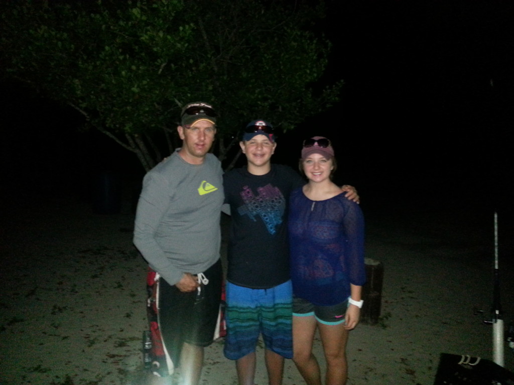 Night Fishing is a Great Family Activity for Families Looking for Exciting Things to Do in St. Thomas
