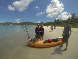 A St. Thomas Kayak Fishing Tour is a Great Thing to do on St. Thomas